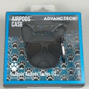 Advancetech Apple Protective Silicon AirPods Case for Series 1/2